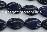 CNL944 15.5 inches 15*20mm oval natural lapis lazuli gemstone beads