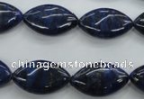 CNL952 15.5 inches 12*20mm marquise natural lapis lazuli gemstone beads