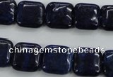 CNL963 15.5 inches 14*14mm square natural lapis lazuli gemstone beads