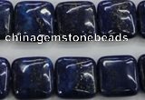 CNL964 15.5 inches 16*16mm square natural lapis lazuli gemstone beads