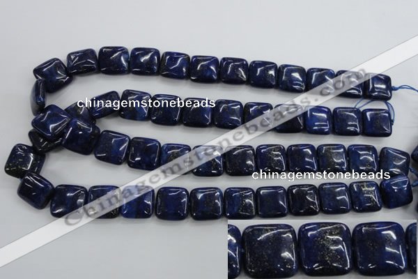 CNL964 15.5 inches 16*16mm square natural lapis lazuli gemstone beads