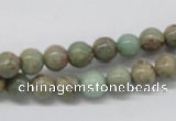 CNS01 16 inches 8mm round natural serpentine jasper beads wholesale