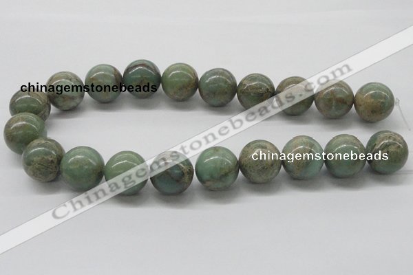 CNS05 16 inches 20mm round natural serpentine jasper beads wholesale