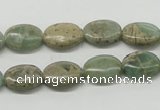 CNS11 16 inches 10*14mm oval natural serpentine jasper beads