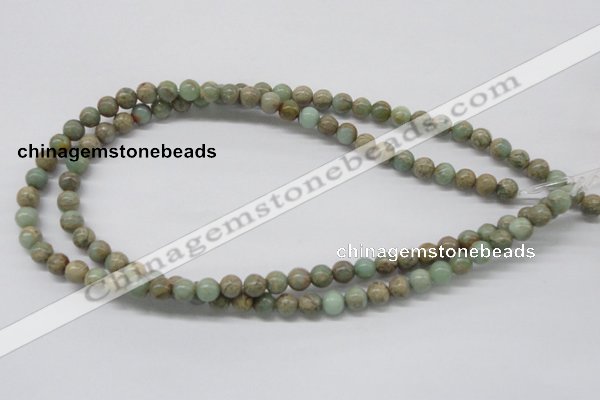 CNS25 16 inches 6mm round natural serpentine jasper beads wholesale