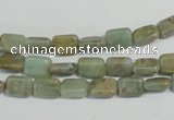 CNS253 15.5 inches 6*8mm rectangle natural serpentine jasper beads