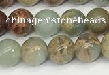 CNS331 15.5 inches 6mm round serpentine jasper beads wholesale