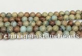 CNS332 15.5 inches 8mm round serpentine jasper beads wholesale