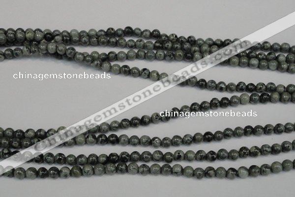 CNS400 15.5 inches 4mm round natural serpentine jasper beads