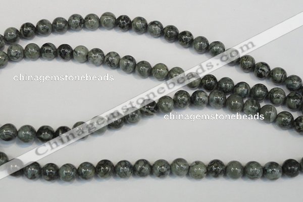 CNS402 15.5 inches 8mm round natural serpentine jasper beads