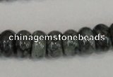 CNS412 15.5 inches 5*8mm rondelle natural serpentine jasper beads