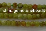 CNS599 15.5 inches 3mm round green dragon serpentine jasper beads