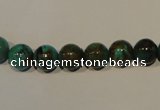 CNT104 15.5 inches 8mm round natural turquoise beads wholesale