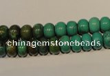 CNT112 15.5 inches 5*8mm rondelle natural turquoise beads wholesale