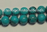 CNT148 15.5 inches 10mm round natural turquoise beads wholesale