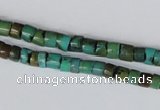 CNT20 16 inches 3-5mm heishi natural turquoise beads wholesale