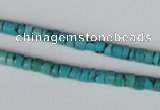 CNT21 16 inches 3-5mm heishi natural turquoise beads wholesale