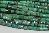 CNT216 15.5 inches 2.5*3mm heishi natural turquoise beads wholesale