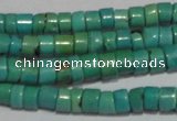 CNT218 15.5 inches 3.5*4.5mm heishi natural turquoise beads wholesale