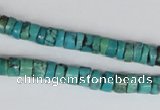 CNT22 16 inches 3-6mm heishi natural turquoise beads wholesale
