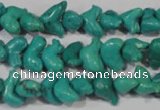 CNT231 15.5 inches 7*12mm animal natural turquoise beads wholesale