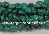 CNT241 15.5 inches 4*5mm - 5*8mm nuggets natural turquoise beads