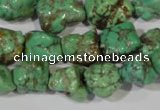 CNT246 15.5 inches 12*14mm - 14*16mm nuggets natural turquoise beads