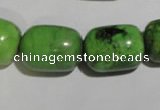CNT253 15.5 inches 8*24mm rondelle natural turquoise beads wholesale