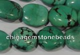 CNT266 15.5 inches 18*20mm nuggets natural turquoise beads wholesale