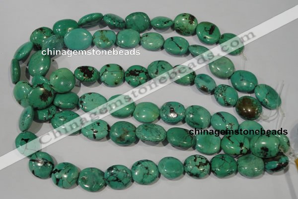 CNT266 15.5 inches 18*20mm nuggets natural turquoise beads wholesale