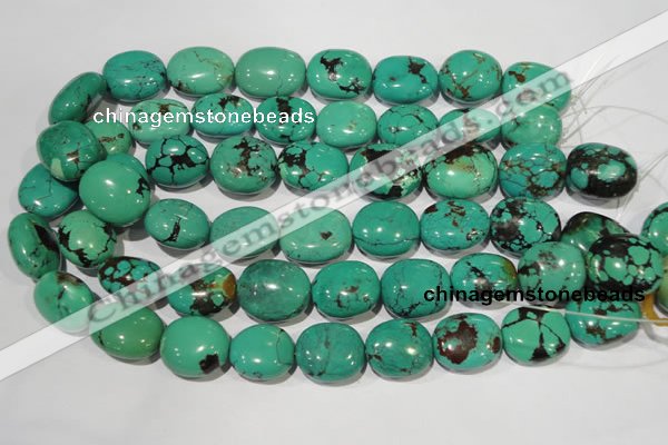 CNT268 15.5 inches 18*20mm - 22*26mm nuggets natural turquoise beads