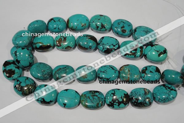 CNT271 15.5 inches 20*24mm - 25*32mm nuggets natural turquoise beads