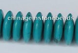 CNT28 16 inches 7*24mm rondelle natural turquoise beads wholesale