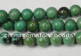 CNT352 15.5 inches 8mm round turquoise beads wholesale