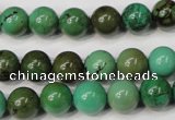 CNT353 15.5 inches 10mm round turquoise beads wholesale