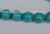 CNT41 16 inches 8mm round turquoise beads wholesale