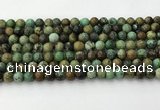 CNT410 15.5 inches 6mm round natural turquoise beads wholesale