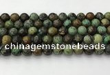 CNT412 15.5 inches 10mm round natural turquoise beads wholesale