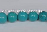 CNT43 16 inches 12mm round turquoise beads wholesale