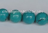 CNT44 16 inches 14mm round turquoise beads wholesale