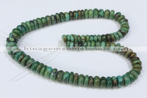 CNT502 15.5 inches 4*8mm - 6*10mm nuggets turquoise gemstone beads