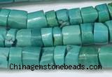 CNT531 15.5 inches 5mm - 5.5mm heishi turquoise gemstone beads