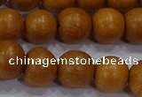 CNW04 15.5 inches 10mm round nangka wood beads wholesale