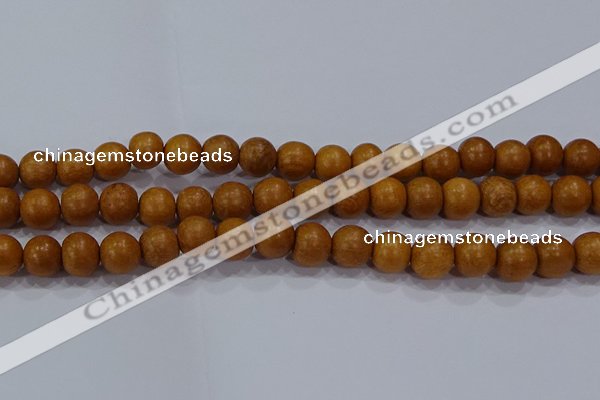 CNW04 15.5 inches 10mm round nangka wood beads wholesale