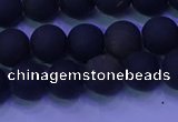 COB278 15.5 inches 6mm round matte golden obsidian beads wholesale