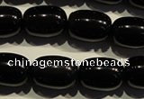 COB463 15.5 inches 12*16mm drum black obsidian beads wholesale