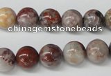 COJ204 15.5 inches 10mm round blood stone beads wholesale