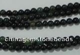 COJ300 15.5 inches 4mm round Indian bloodstone beads wholesale