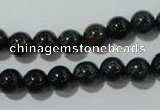 COJ302 15.5 inches 8mm round Indian bloodstone beads wholesale