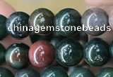 COJ331 15.5 inches 6mm round Indian bloodstone beads wholesale